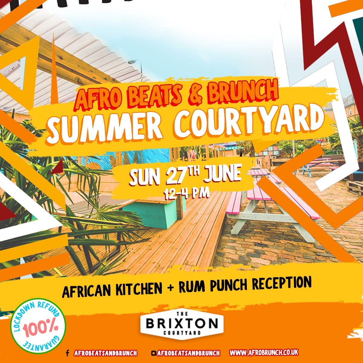 Afrobeats n Brunch Summer Courtyard