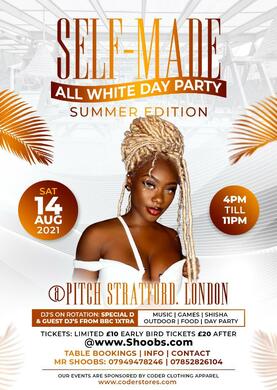 SELF-MADE ALL WHITE DAY PARTY @PITCH