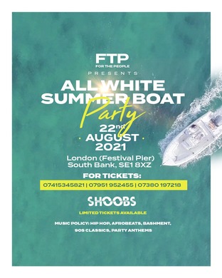FTP - All White Summer Boat Party