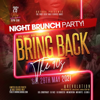 BRING BACK THE 90's FOOD OPTION