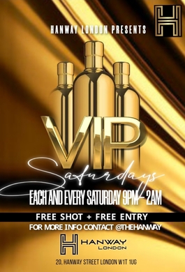 V.I.P SATURDAYS