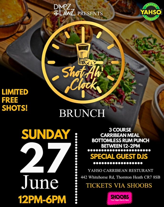 Shot Ah Clock Brunch
