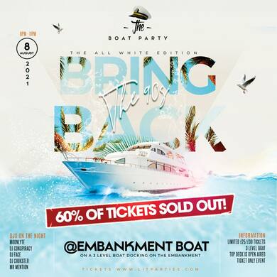 (BOAT PARTY) BRING BACK THE 90s 2