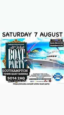 ALL WHITE BOAT PARTY