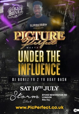 Picture Perfect Mts Under The Influence - Dj Bonez Bday Bash