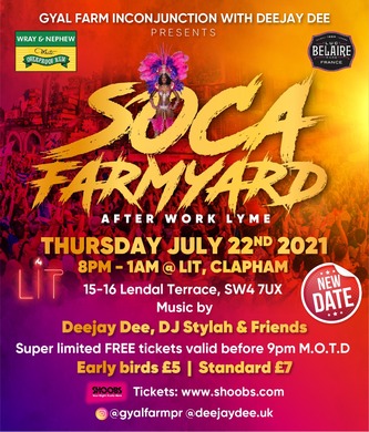SOCA FARMYARD (afterwork lime)