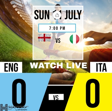 Watch Live Game England vs Italy finals