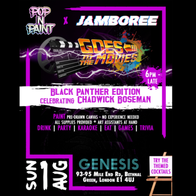 Pop N Paint X Jamboree goes to the MOVIES