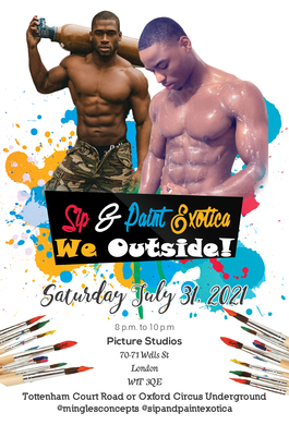 Sip & Paint Exotica “We Outside!”