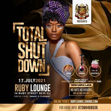 Ruby Lounge Saturdays - Cocktail Bar