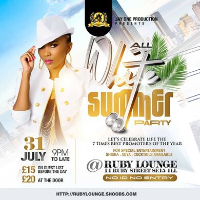 Ruby Lounge Saturdays - Cocktail Bar