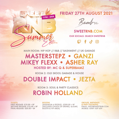 THE OLDSKOOL THROWBACK PARTY - Summer Edition 