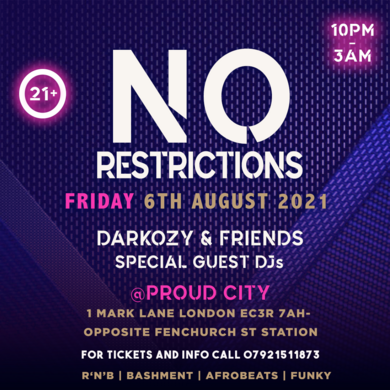 No Restrictions! Return Party