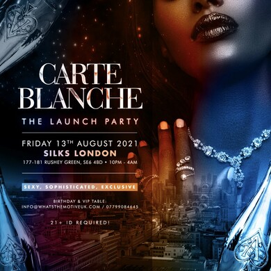 CARTE BLANCHE - Bashment x Afrobeats Party