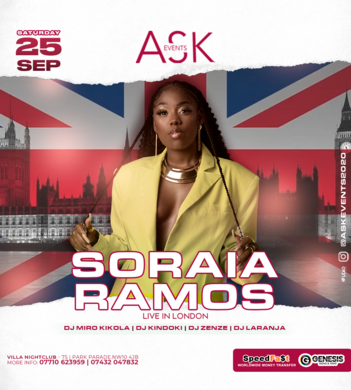 Soraia Ramos in London