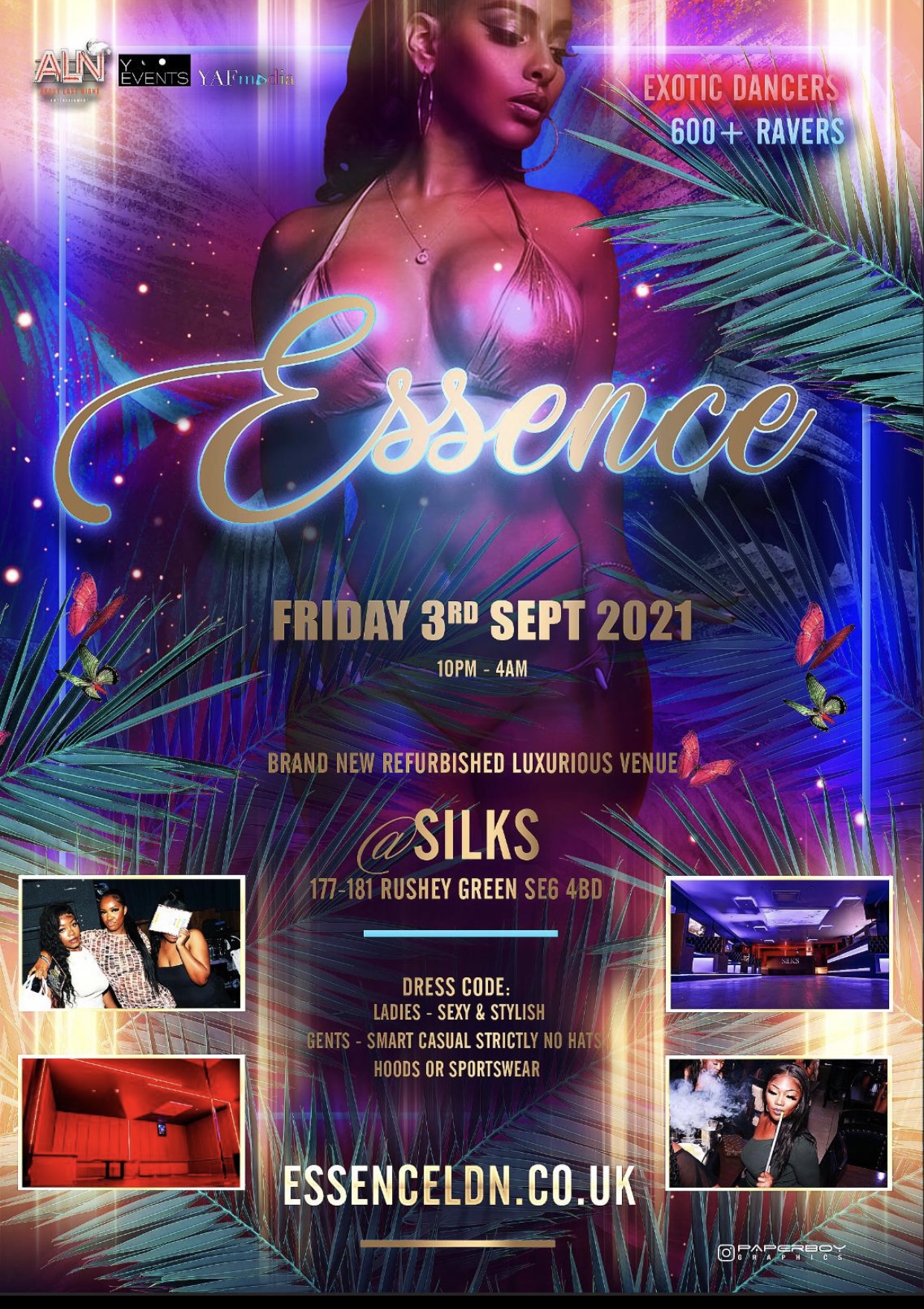 Essence 350+ TICKETS SOLD 