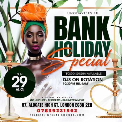 BANK HOLIDAY SPECIAL 