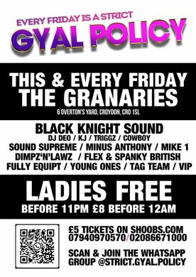 Every Friday is a Strict Gyal Policy 2