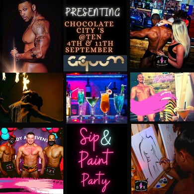 sip & paint party Aquum 11th septemeber