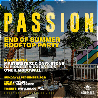 Passion - End Of Summer Rooftop Party 