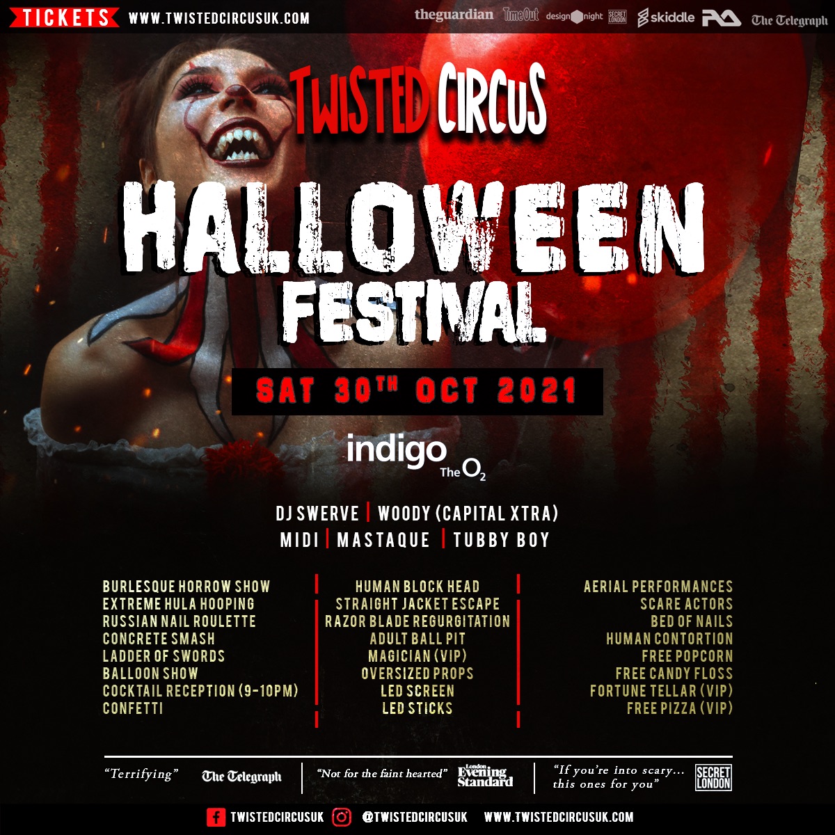  Twisted Circus Halloween Festival 2021