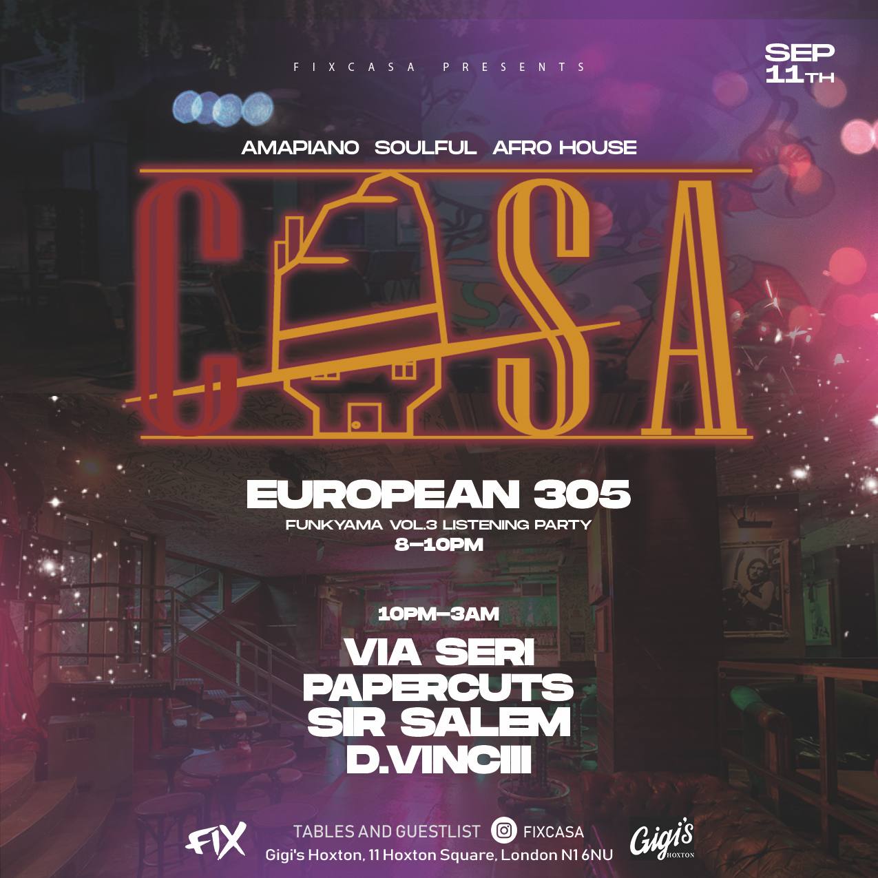 FIX CASA - Amapiano Soulful Afrohouse