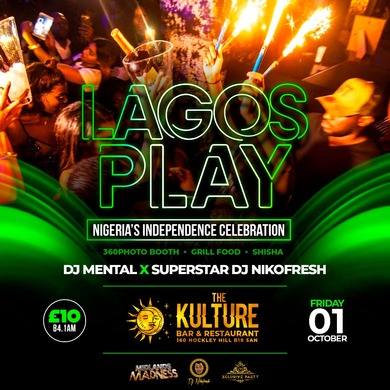 Lagos Play.Nigeria's  Independence Party B'ham.