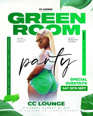 THE GREEN ROOM PARTY 