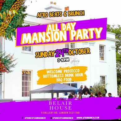 Afrobeats N Brunch Mansion Party