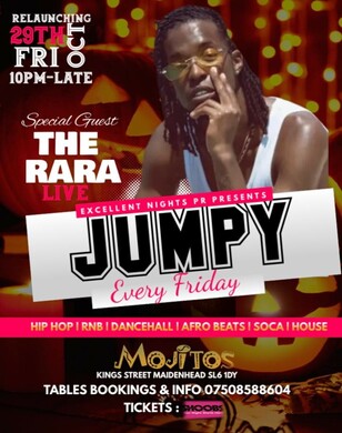 JUMPY (JUMPY FRIDAYS RE-LAUNCH)