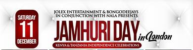 THE OFFICIAL TANZANIA AND KENYA INDEPENDENCE PARTY ALSO CELEBRATING RICHIE DEE BIRTHDAY BASH IN LONDON