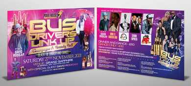 Bus Drivers Link Up Champagne and Brandy Ball