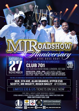 MJR ANNIVERSARY - #THE BOSS BDAY