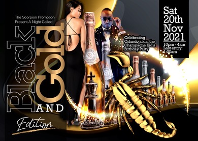 Scorpion Affair black and gold edition
