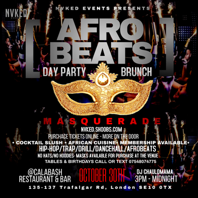 AFRO BEATS DAY PARTY BRUNCH