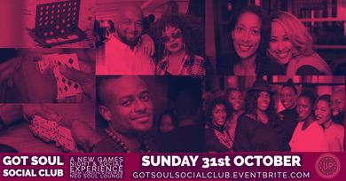 Got Soul Social Club - Sun 31st Oct @ Upstairs at The Ritzy Brixton