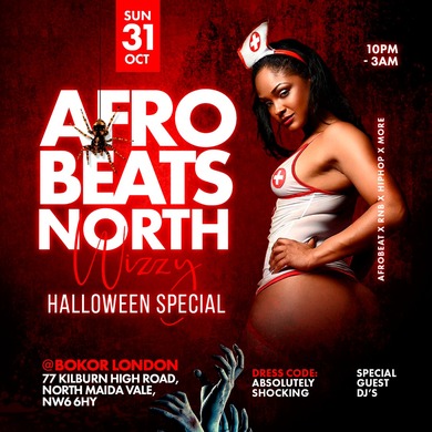 AFROBEATS NORTH WIZZY | Halloween Special