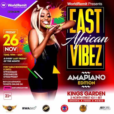 EAST AFRICAN VIBEZ  AMAPIANO EDITION