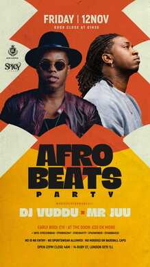 Ruby Lounge Fridays -  Afro Beats Party
