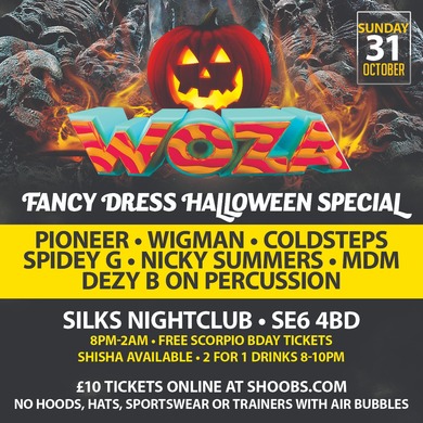 Woza  Halloween Fancy Dress Edition 