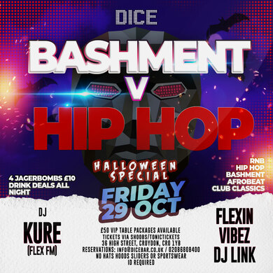 Bashment v Hip Hop 