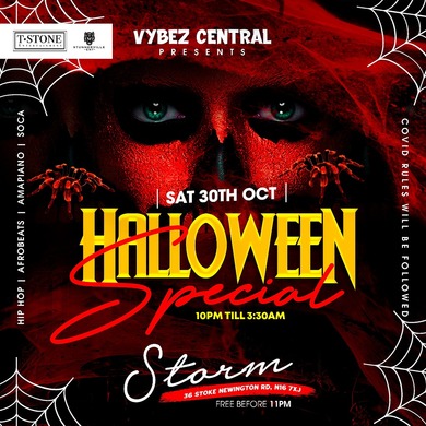 Afro Beat Vibez | HALLOWEEN SPECIAL @Storm 