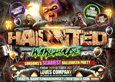 Haunted Warehouse - Shoreditch Halloween Party