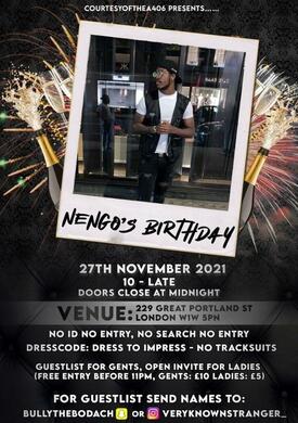 MORE LIFE ! NENGO’s BDAY BASH 