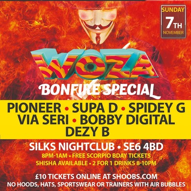 Woza Bonfire Special