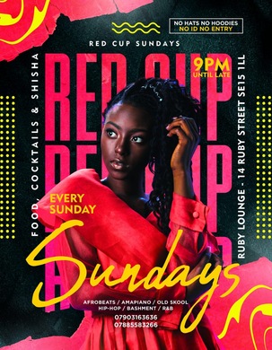 RED CUP SUNDAYS   