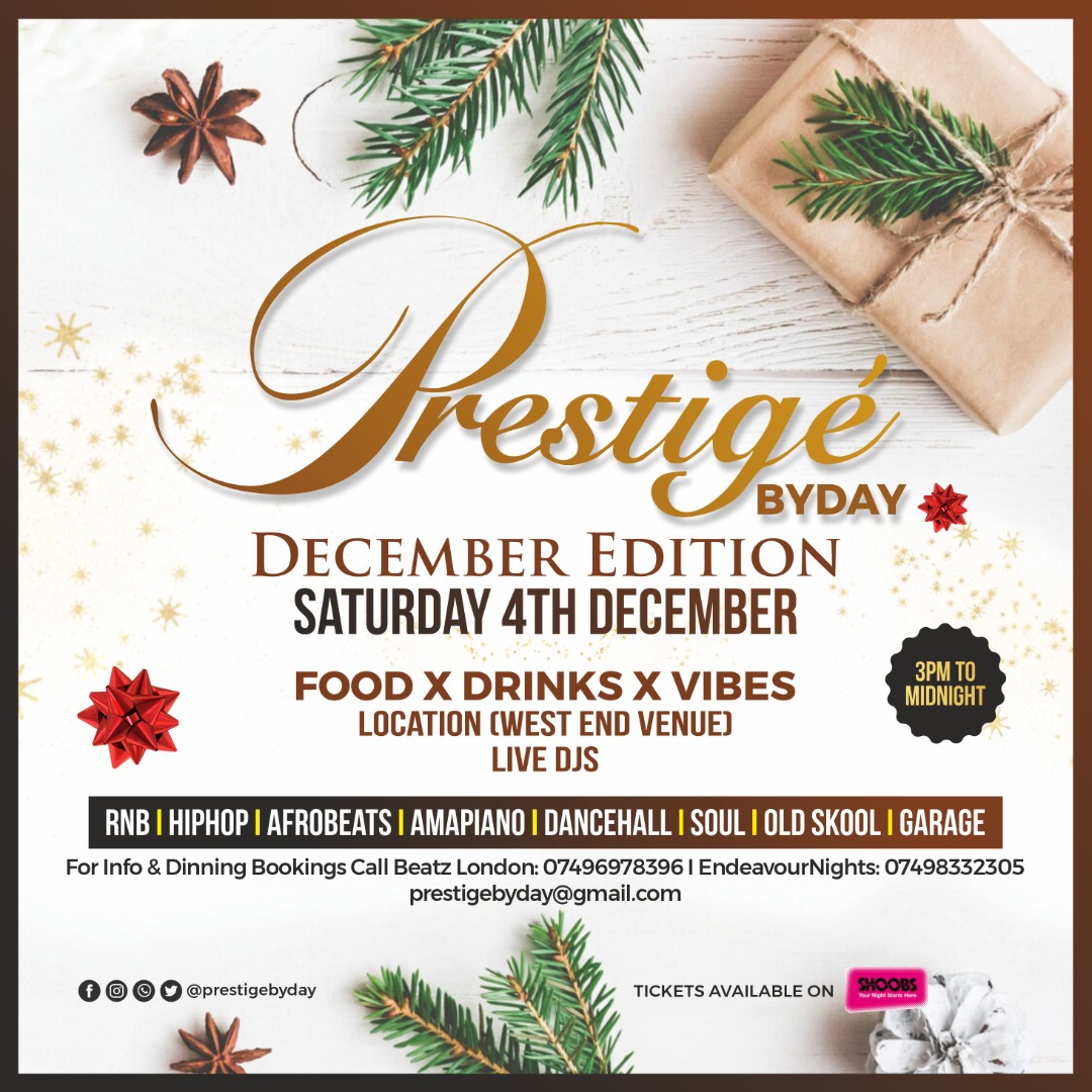 PRESTIGE BY DAY DECEMBER EDITION