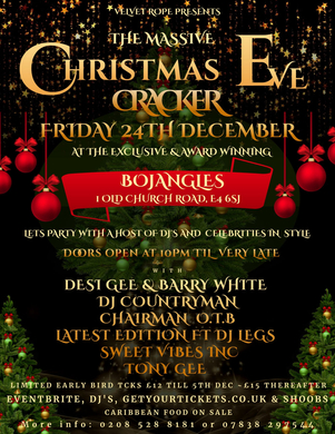 Christmas Eve in Chingford - The Massive Christmas Eve Cracker