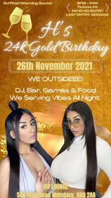 🎲 H's 24k gold birthday 🎲  