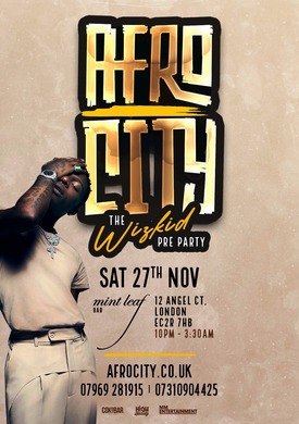AfroCity- Wizkid Pre Party Special 